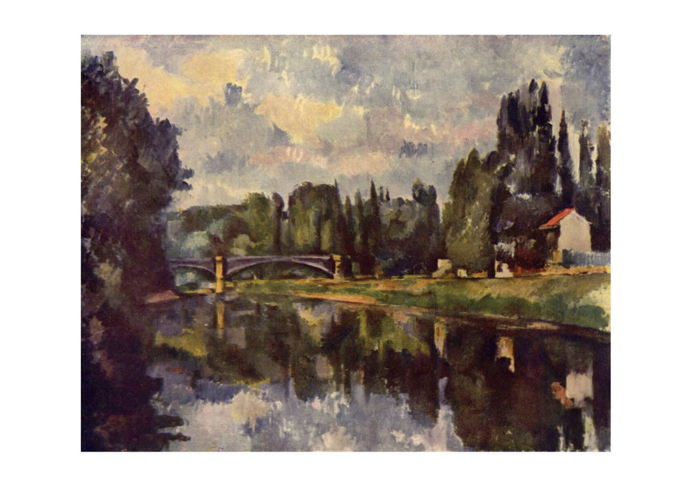 Paul Cezanne - River landscape