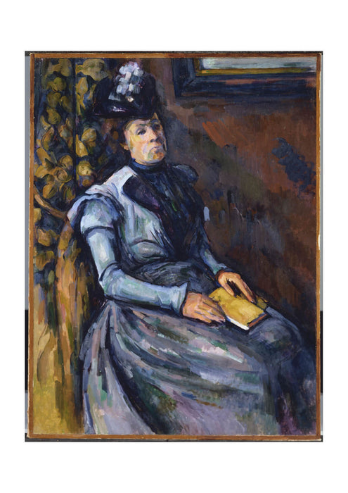 Paul Cezanne - Seated Woman in Blue