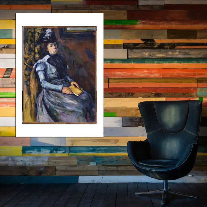 Paul Cezanne - Seated Woman in Blue