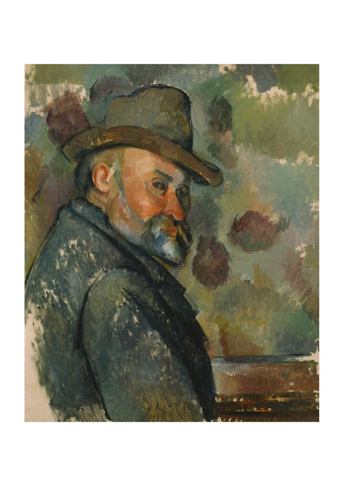 Paul Cezanne - Self Portrait with a Hat