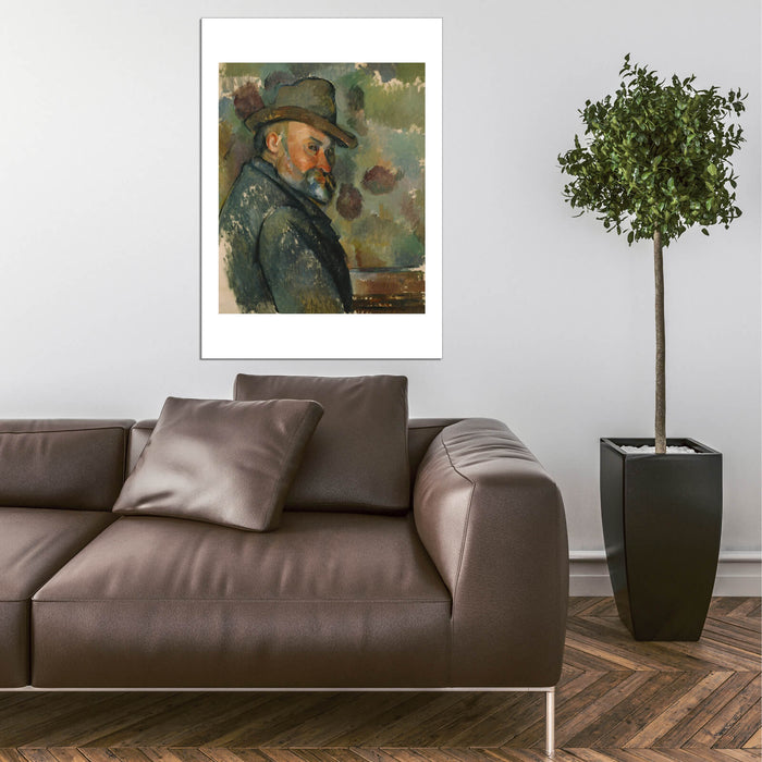 Paul Cezanne - Self Portrait with a Hat