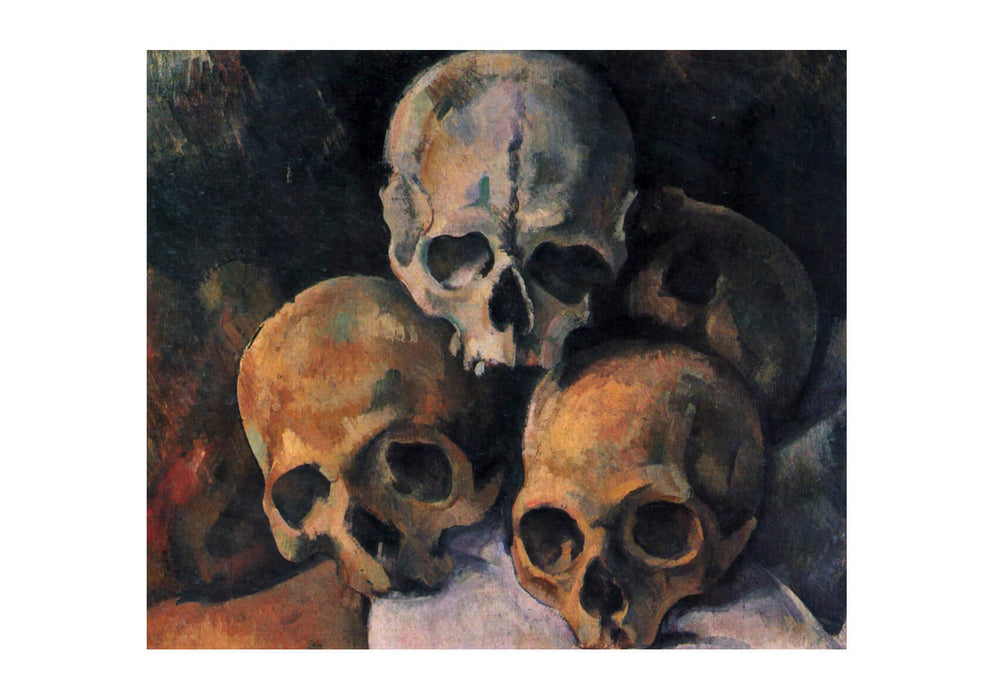 Paul Cezanne - Skulls