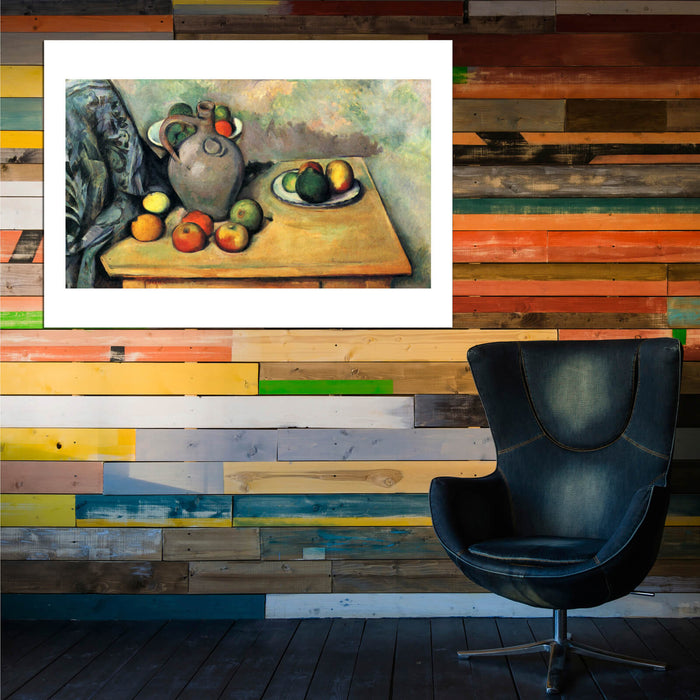 Paul Cezanne - Still Life Fruit and Jug