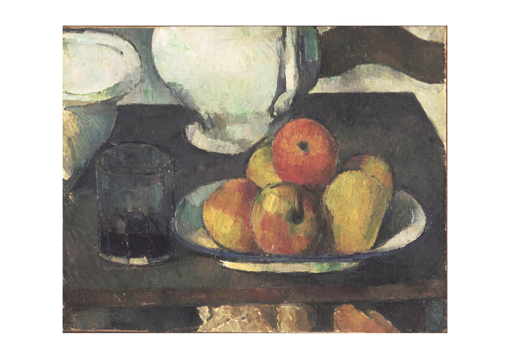 Paul Cezanne - Still Life with Apples and a Glass of Wine