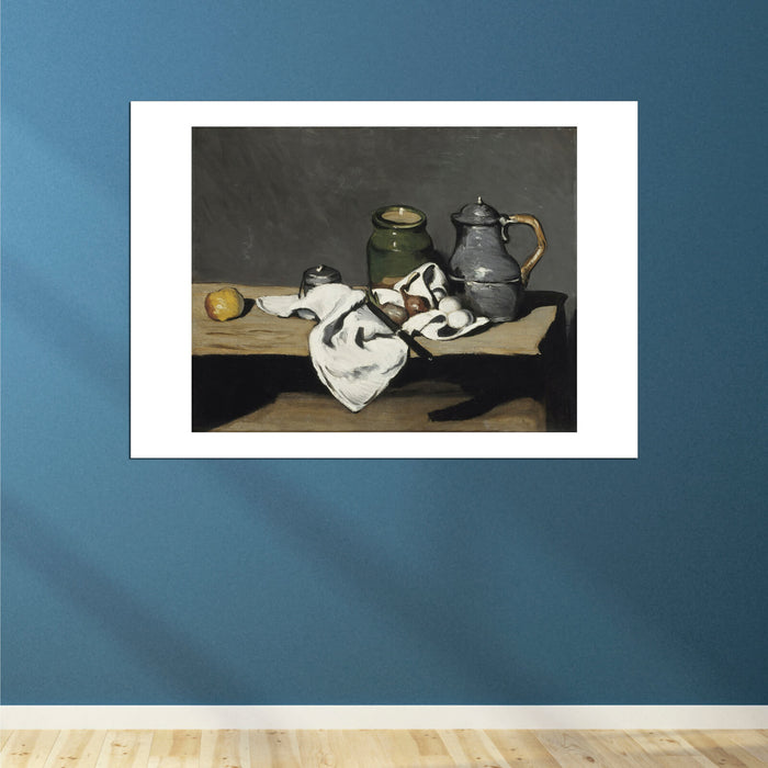 Paul Cezanne - Still life with kettle