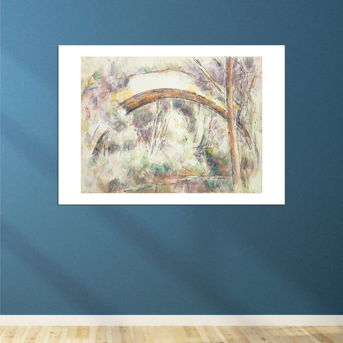 Paul Cezanne - The Bridge of Trois-Sautets