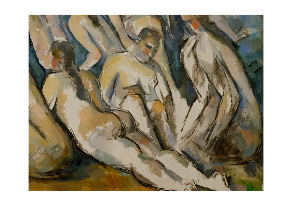 Paul Cezanne - The Large Bathers Detail
