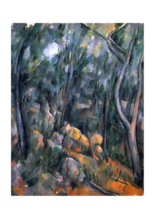 Paul Cezanne - Thick Trees