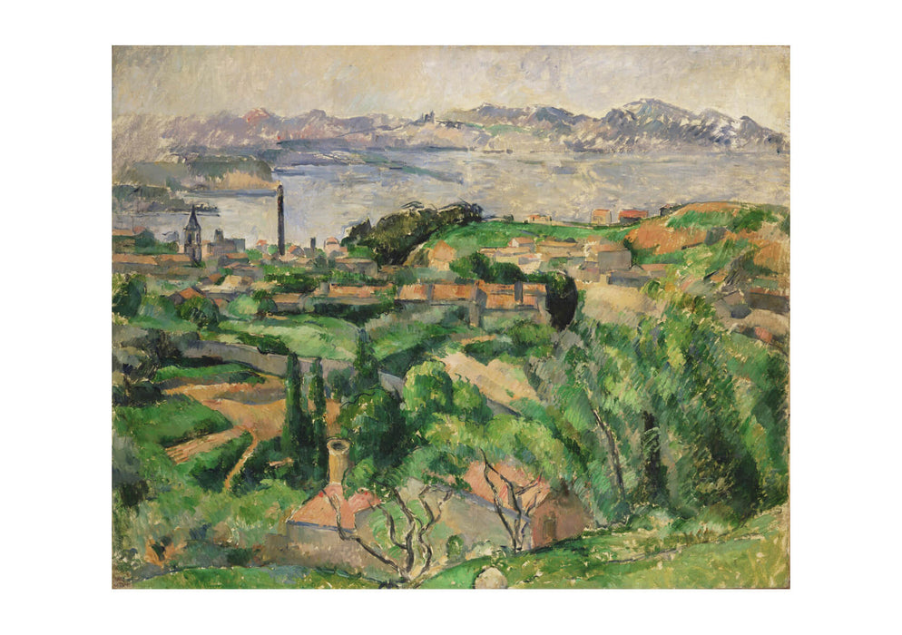 Paul Cezanne - View of the Bay of Marseille