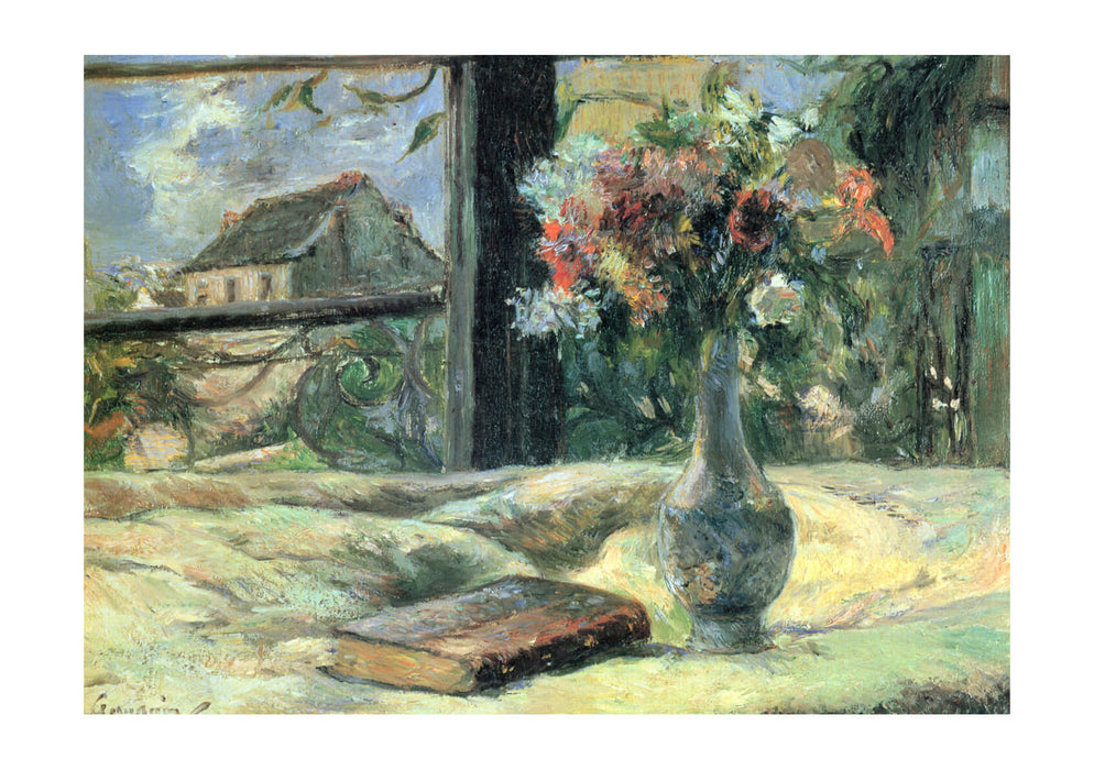Paul Gauguin - A Book and A Vase