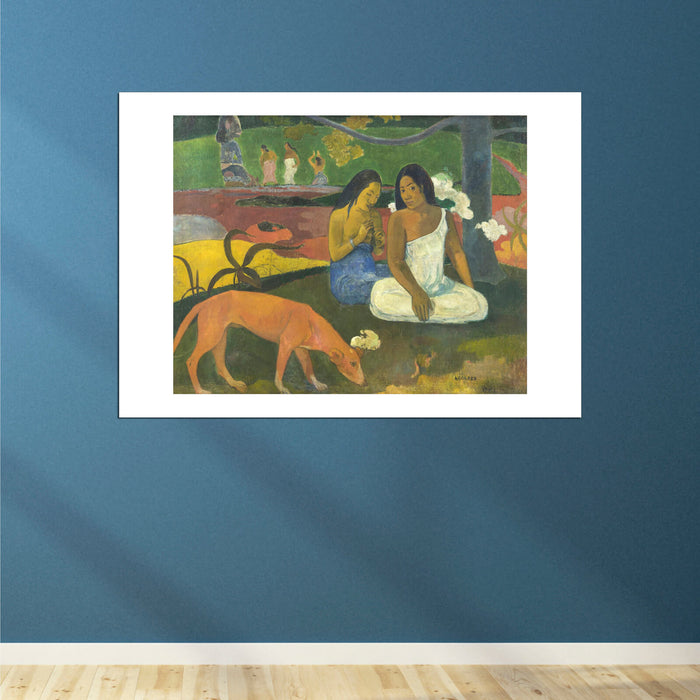 Paul Gauguin - Arearea beneath a Tree