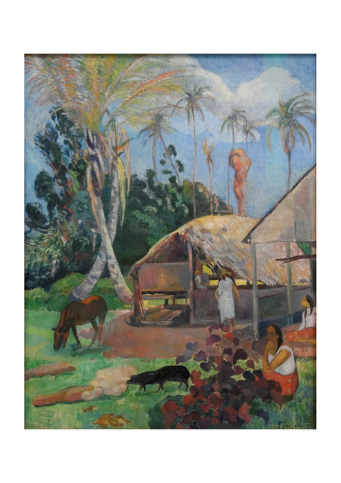 Paul Gauguin - Black Pigs