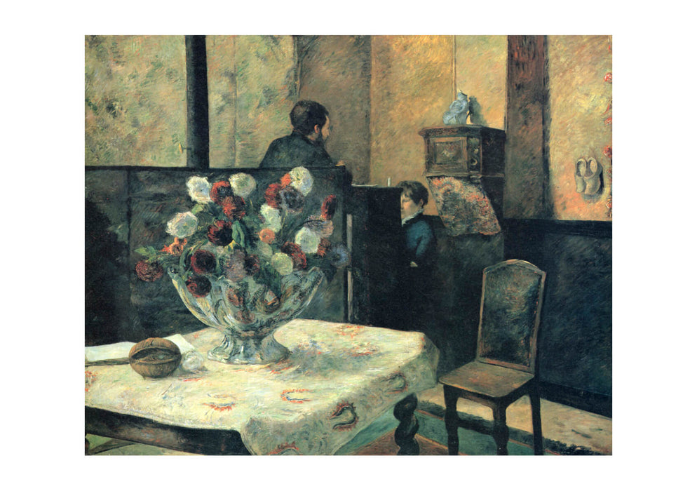 Paul Gauguin - Interieur du peintre Paris rue Carcel