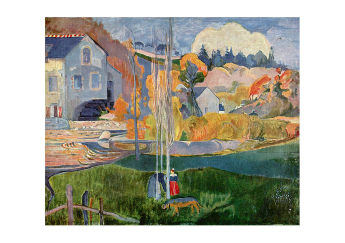 Paul Gauguin 【マンダリンのある風景】　高級複製 File:Paul Gauguin 043.jpg - Wikimedia Commons