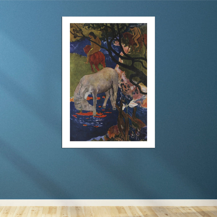 Paul Gauguin - Le cheval blanc