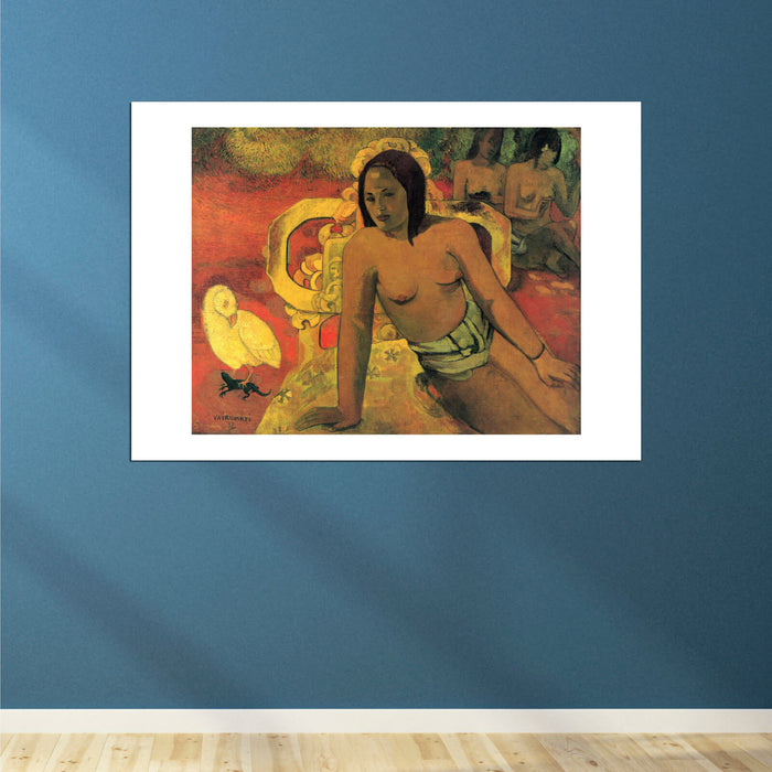 Paul Gauguin - Leaning WOman