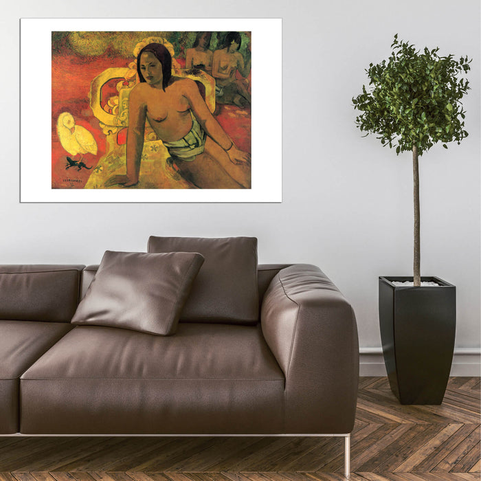 Paul Gauguin - Leaning WOman