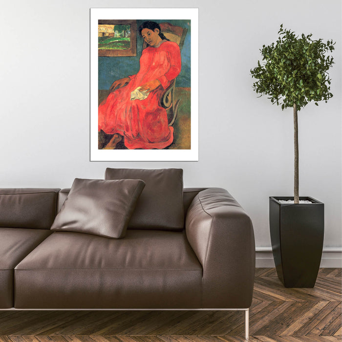 Paul Gauguin - Red Dress