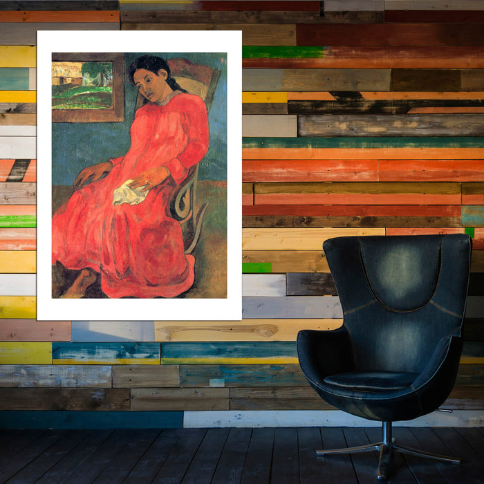 Paul Gauguin - Red Dress