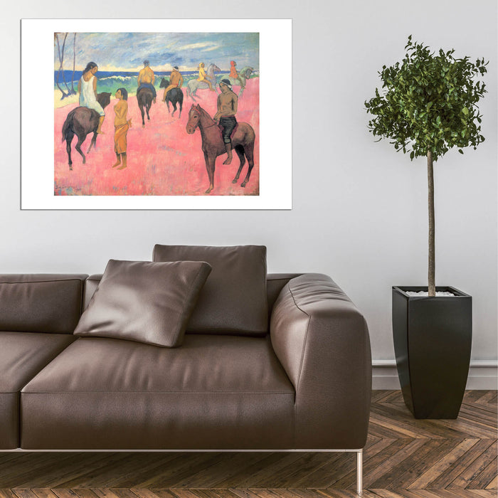 Paul Gauguin - Red Field Horses