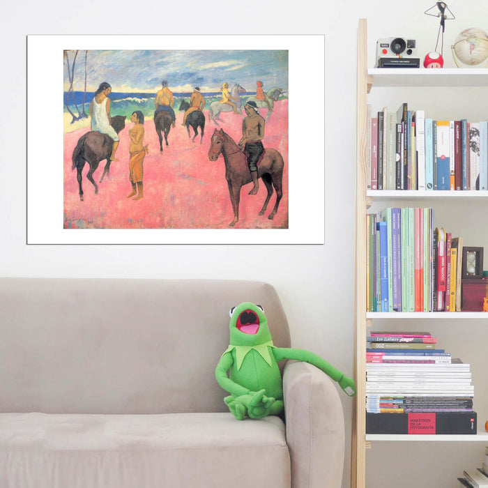 Paul Gauguin - Red Field Horses