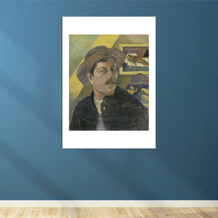 Paul Gauguin - Self portrait with a hat