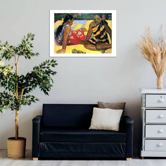 Paul Gauguin - Sitting on Yellow