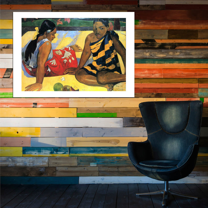 Paul Gauguin - Sitting on Yellow