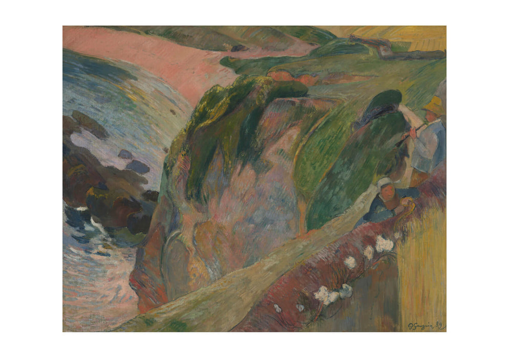 Paul Gauguin - The Flageolet Player on the Cliff