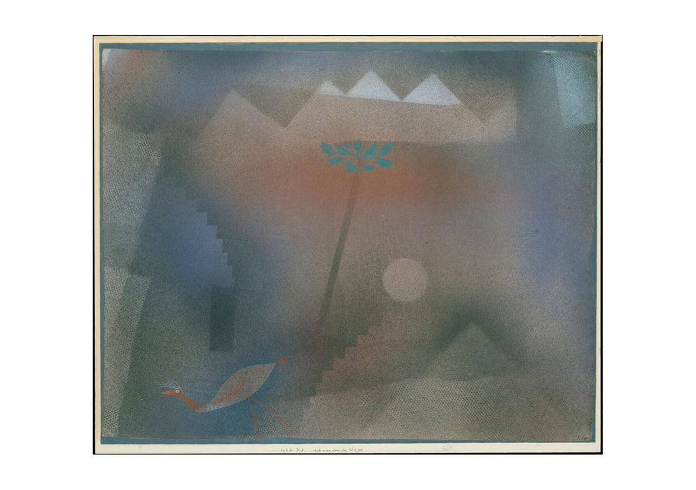 Paul Klee - Bird Wandering Off