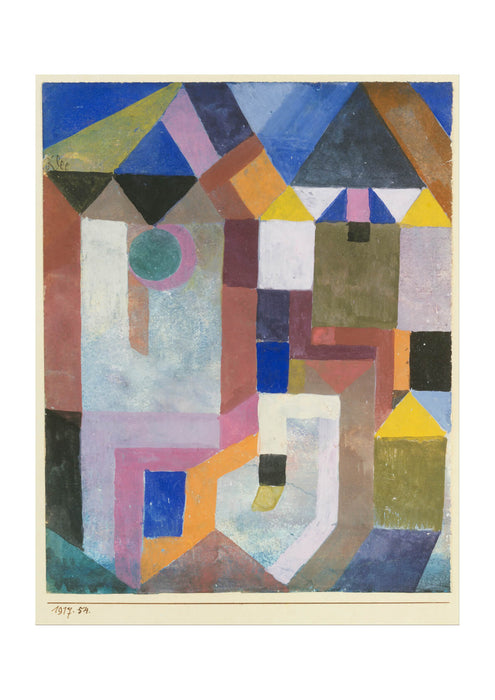 Paul Klee - Colorful Architecture