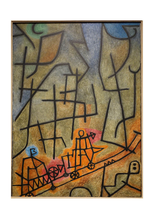 Paul Klee - Conquest of the Mountain