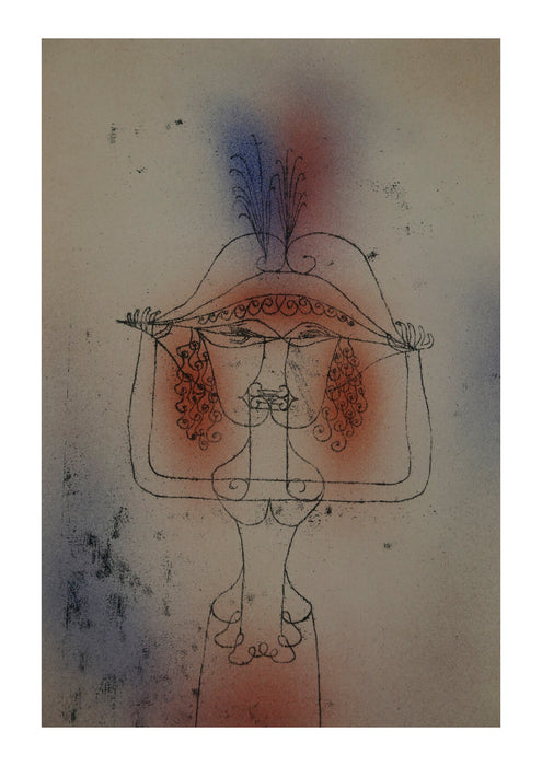 Paul Klee - Die Saengerin der komischen