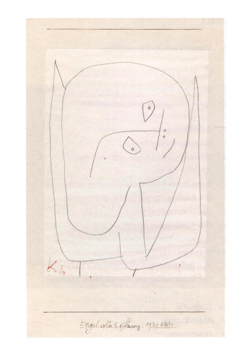 Paul Klee - Engel voller Hoffnung