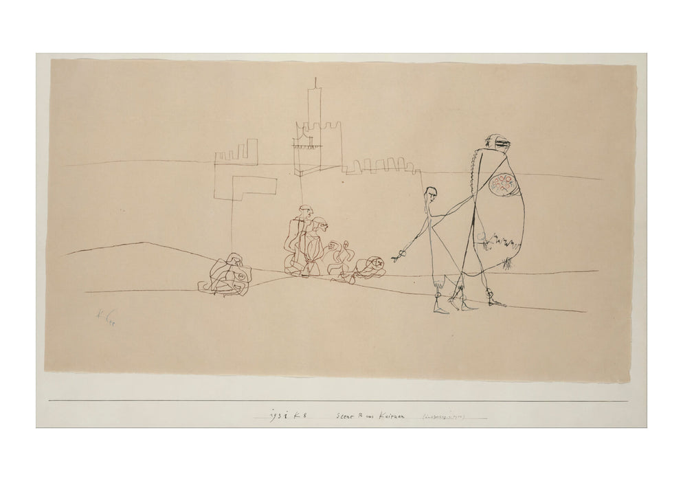 Paul Klee - Episode B at Kairouan