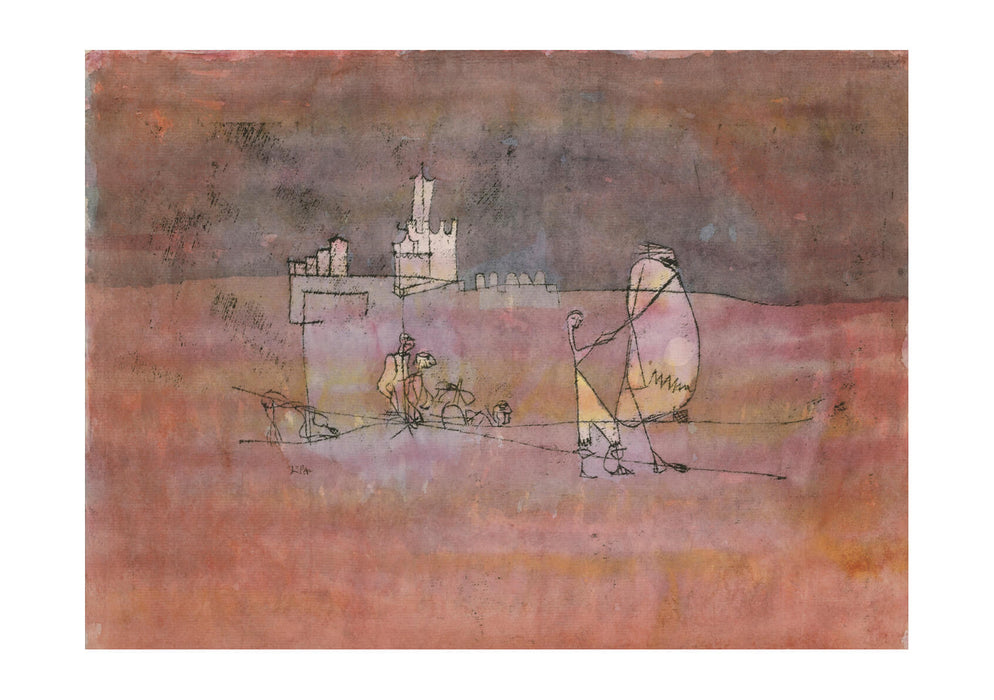 Paul Klee - Episode Before an Arab Town