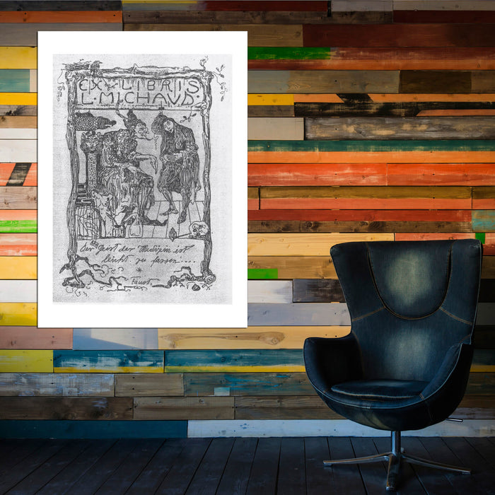 Paul Klee - Ex Libris L. Michaud
