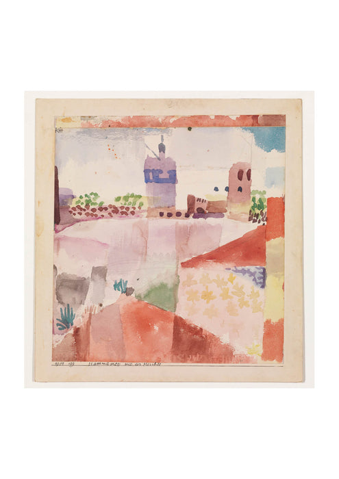 Paul Klee - Hammamet with Its Mosque