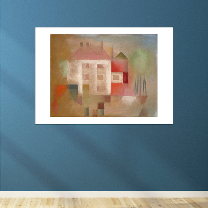Paul Klee - House in the suburbs