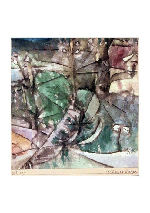 Paul Klee - Leitungsstangen