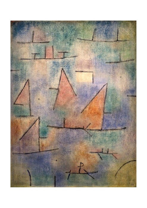 Paul Klee - Porto Con Navi a Vela 1937