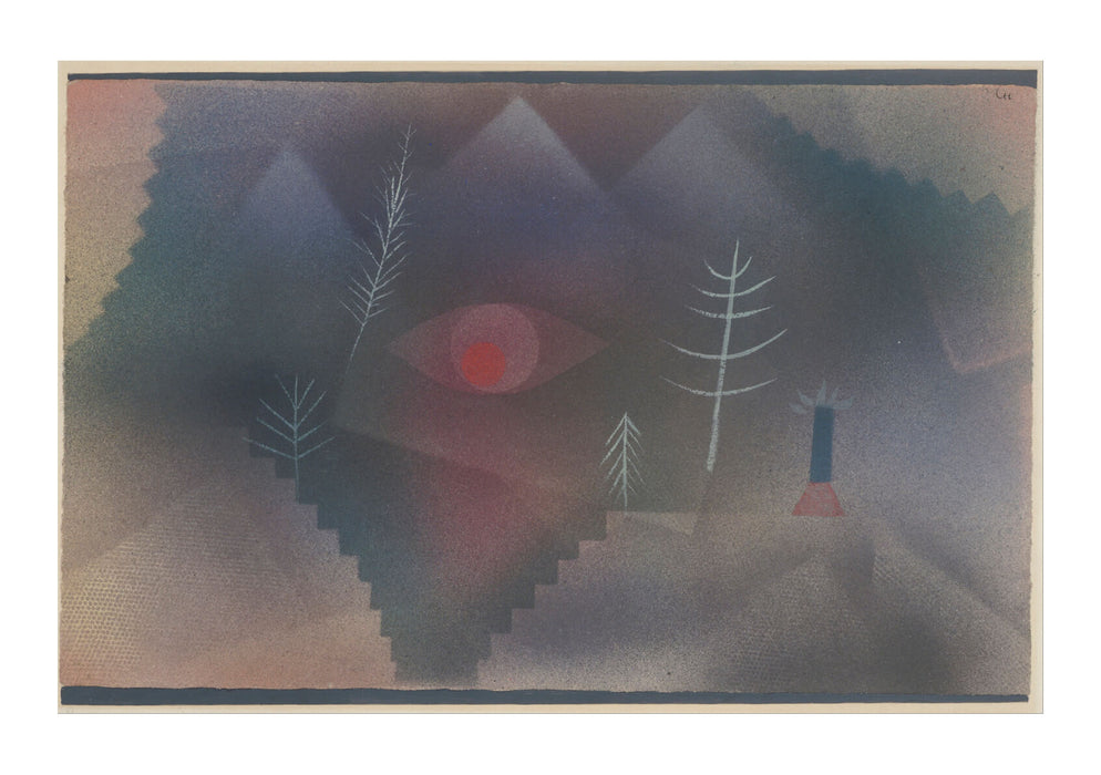 Paul Klee - Swiss Glance of a Landscape
