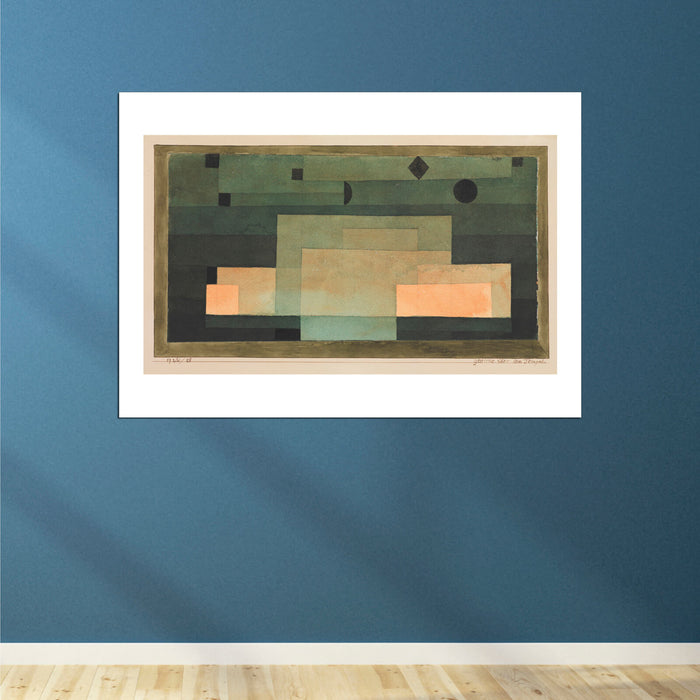 Paul Klee - The Firmament Above the Temple