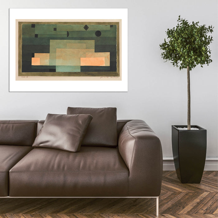 Paul Klee - The Firmament Above the Temple