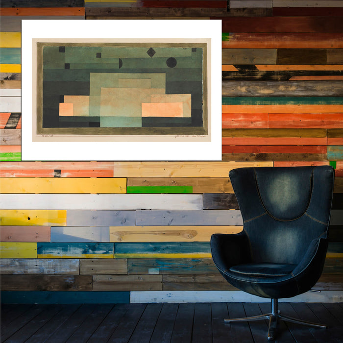 Paul Klee - The Firmament Above the Temple