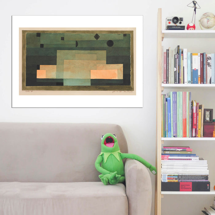 Paul Klee - The Firmament Above the Temple