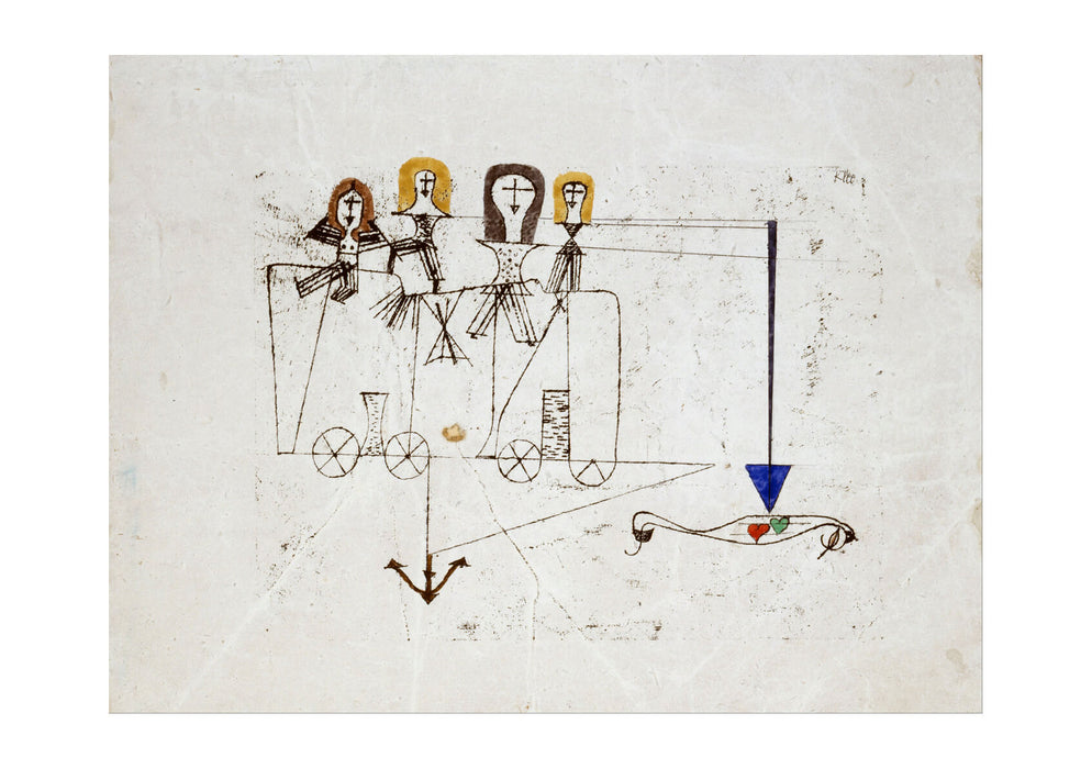 Paul Klee - The Virtue Wagon-2