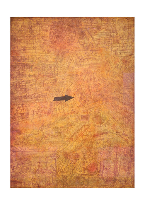 Paul Klee - freccia in giardino 1929 01