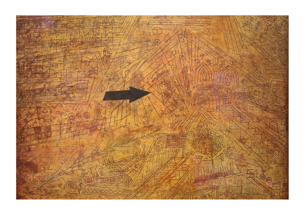 Paul Klee - freccia in giardino 1929 03