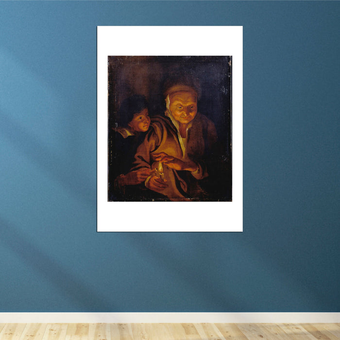 Peter Paul Rubens - A Boy lighting a Candle